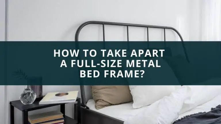 full-size metal bed frame