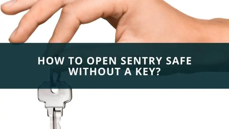 How to open Sentry Safe without a key?